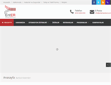 Tablet Screenshot of enterbarkod.com
